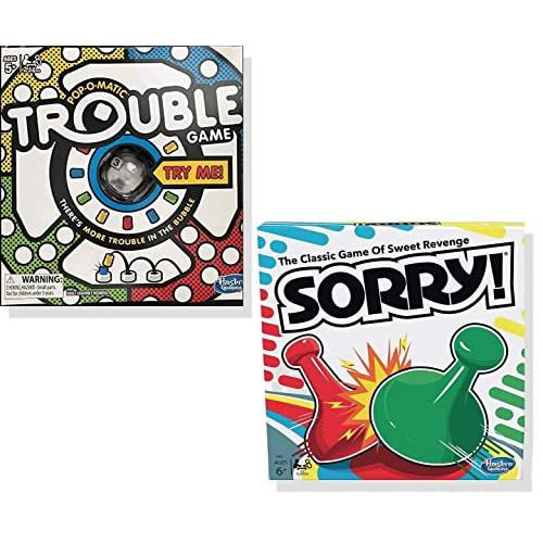 ボードゲーム 英語 アメリカ B089FG39WS Classic Trouble &amp; Classi...