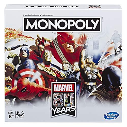 ボードゲーム 英語 アメリカ E7866 Monopoly Marvel 80th Annivers...