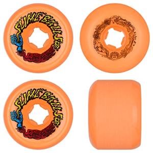 ウィール タイヤ スケボー 22223089-138118 Slime Balls Skateboard Wheels 60mm Vomits 97A Orange｜maniacs-shop