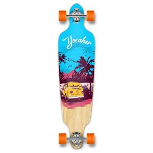 ロングスケートボード スケボー 海外モデル GCDT104 Yocaher Drop Through Longboard Skateboard