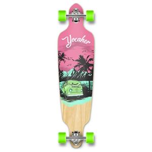 ロングスケートボード スケボー 海外モデル GCDT105 Yocaher Drop Through Longboard Skateboard