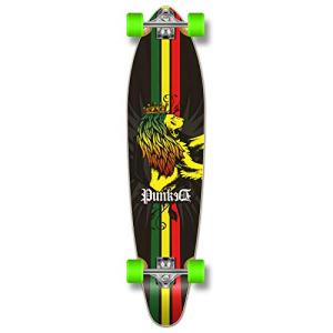 ロングスケートボード スケボー 海外モデル 01061K-Rasat-40" Yocaher Punked Graphic Kicktail C｜maniacs-shop