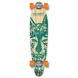 ロングスケートボード スケボー 海外モデル GC086 Yocaher Spirit Wolf Longboard Complete Skate｜maniacs-shop