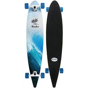 ロングスケートボード スケボー 海外モデル DECK Paradise Longboard Pintail Complete Cruiser S