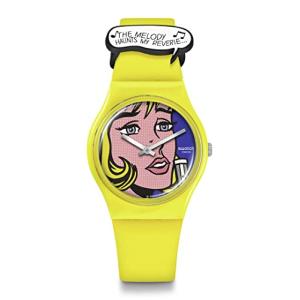 腕時計 スウォッチ メンズ SO28Z117 Swatch Gent Biosourced Reverie by Roy Lichtenstein, The Watch Qua｜maniacs-shop