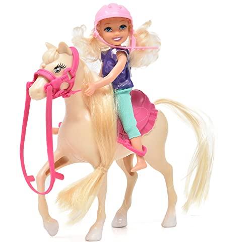 バービー バービー人形 T6446 Gift Boutique Doll with Horse Pl...
