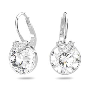 スワロフスキー アメリカ アクセサリー 5292855 Swarovski Bella Drop Pierced Earrings with Round｜maniacs-shop