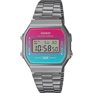 腕時計 カシオ メンズ A168WERB-2AEF Casio Men's Collection Vintage Quartz Watch｜maniacs-shop