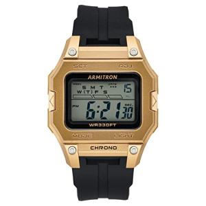 腕時計 アーミトロン メンズ 40/8460GDB Armitron Sport Men's Digital Chronograph Resin Strap Watch,