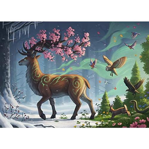 ジグソーパズル 海外製 アメリカ 17385 Ravensburger Deer of Spring...