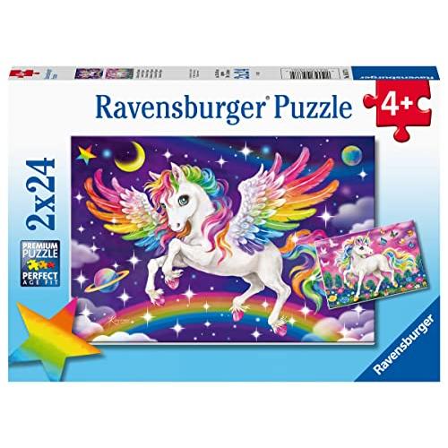 ジグソーパズル 海外製 アメリカ 05677 Ravensburger Unicorn and Pe...