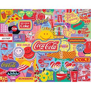 ジグソーパズル 海外製 アメリカ 33-11145 Springbok Coca-Cola Pop Art 1000 Piece Jigsaw Puzzle for
