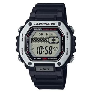 腕時計 カシオ メンズ MWD-110H-1AJF Casio Collection Standard Digital Resin Series Wristwatch (5/10/20｜maniacs-shop