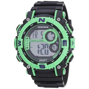 腕時計 アーミトロン メンズ 40/8284NGN Armitron Sport Men's Digital Chronograph Resin Strap Watch,｜maniacs-shop