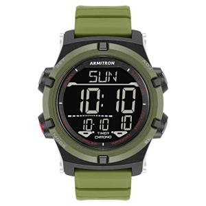 腕時計 アーミトロン メンズ 40/8438DGNTB Armitron Sport Men's Digital Chronograph Resin Strap Watch｜maniacs-shop
