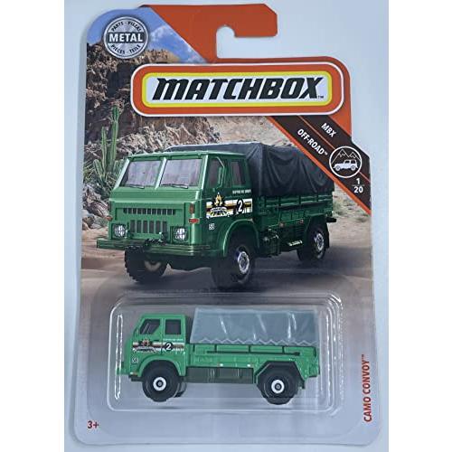 ホットウィール マテル ミニカー Matchbox - Camo Convoy - MBX Off-...