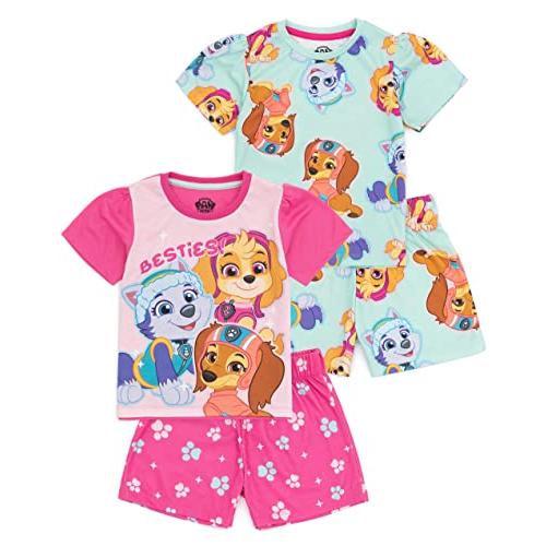 Tシャツ キャラクター ファッション Paw Patrol Girls 2 Pack Pyjama ...