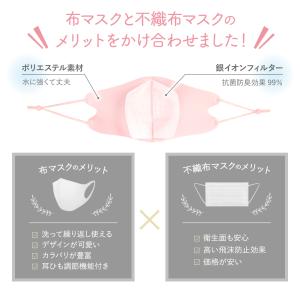 ロロマスク 冷感 洗えるマスク 夏用 接触冷感...の詳細画像5