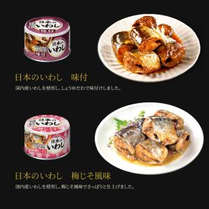 日本のいわし 140g 24缶 水煮 味付 味...の詳細画像5
