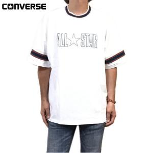 コンバース CONVERSE  オールスター ビッグシルエット オールドスクール Ｔシャツ ヘヴィーウエイトコットン ドロップショルダー アメカジ ユニセックス｜mankichi1978