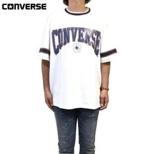 コンバース CONVERSE  ビッグシルエット オールドスクール Ｔシャツ ヘヴィーウエイトコットン ドロップショルダー アメカジ ユニセックス｜mankichi1978