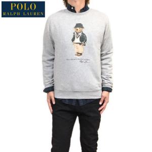 POLO RALPH LAUREN メンズＭ相応 ポロ ラルフローレン ポロベアー フリース スウェット トレーナー ボーイズＸＬ プレッピー カジュアル ベア ポロベア｜mankichi1978