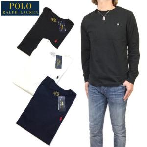 POLO RALPH LAUREN メンズＭ相応 US ボーイズライン 長袖Ｔシャツ ワンポイント ポニー刺繍 ロンT ボーイズＸＬ メンズ レディース ポロ ラルフローレン｜mankichi1978