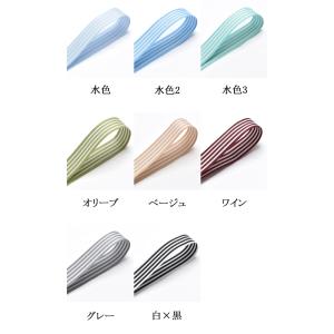 両面ストライプリボン 韓国製 幅15mm 1m...の詳細画像2