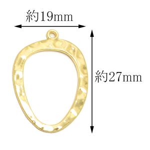 アクセサリー パーツ デザインリングチャーム ...の詳細画像1