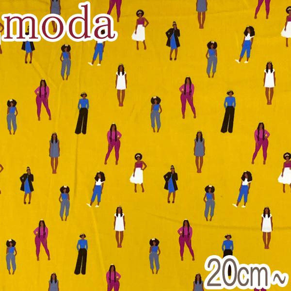 Moda　パッショナブルガールズ　12Mイエロー系　10cm単位　切り売り　RS-1027　モダ　R...