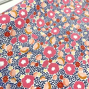 B&B Fabrics 黒い点字の花柄...の詳細画像3