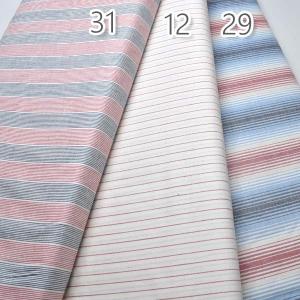 ストライプ柄インド綿 31ツートン紺赤 10c...の詳細画像3