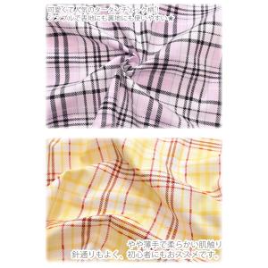 YUWA 有輪商店 ラブチェック シャーティン...の詳細画像4
