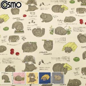 ウォンバット　オックス生地　AP62901　コスモ　(30cm以上10cm単位切り売り)