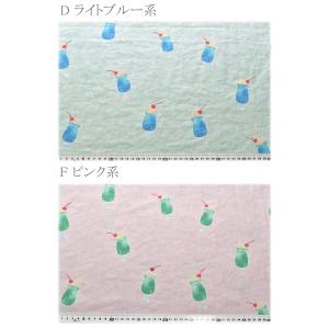 クリームソーダ コットンリネンシーチング生地 ...の詳細画像2
