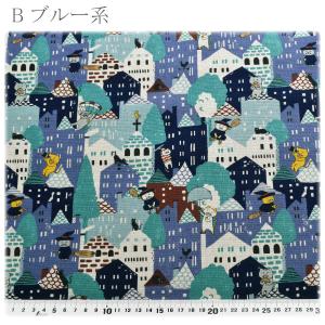 猫の不時着 綿麻キャンバス生地 KTS7204...の詳細画像3