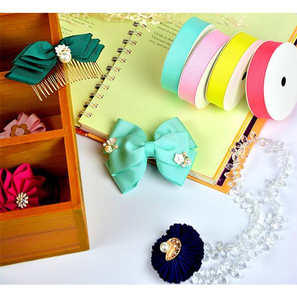 業務用　10mm　ペタシャムリボン　追加色A(91ｍ/100Yardsロール巻き) [メーカー取寄納...