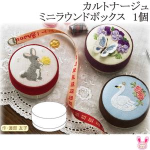 NBK カルトナージュ 手作りキット ミニラウンドボックス 1個入 CTN-62