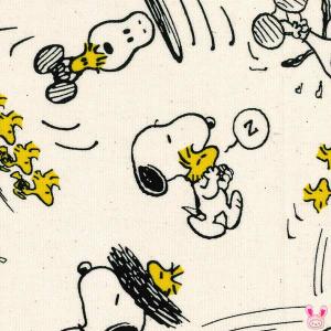 ピーナッツ スヌーピーとウッドストック オックス 1m単位 切売り 切り売り 生地 布 布地 コットン100 Snoopy スヌーピー キャラクター コミック 手芸材料の通販シュゲールyahoo 店 通販 Yahoo ショッピング