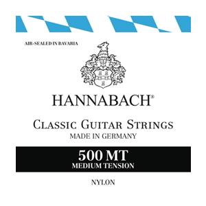 HANNABACH  ハナバッハ クラシックギター弦 セットミディアムテンション 500MT｜manmandougakki