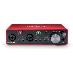 Focusrite フォーカスライト/Scarlett 2i2 G3 USB 2.0 Type C オーディオ・インターフェース｜manmandougakki