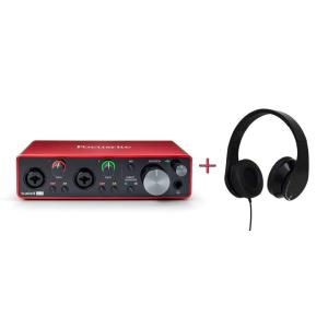 ヘッドホンおまけFocusrite Scarlett Solo 3rd Gen オーディオインターフェイス｜manmandougakki