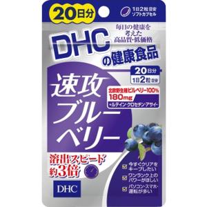 送料無料!メール便 DHC20日速攻ブルーベリー(2個パック）