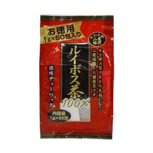 ユウキ製薬 徳用 二度焙煎 ルイボス茶 1g×60包の商品画像