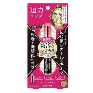 送料無料!メール便ヒロインメイクSP ロング&カールマスカラ アドバンストフィルム01 漆黒ブラック 6g｜manmaru-store