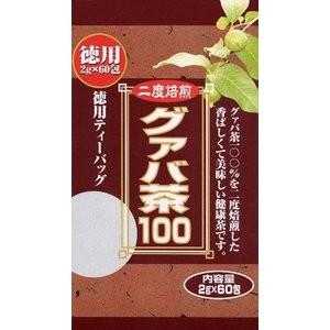 ユウキ製薬 徳用 グァバ茶100 2g×60包｜manmaru-storem