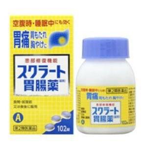 スクラート胃腸薬(錠剤)　102錠　第2類医薬品｜manmaru-storem