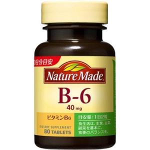 送料無料!メール便 ネイチャーメイド ビタミンＢ-6(80粒)｜manmaru-storem