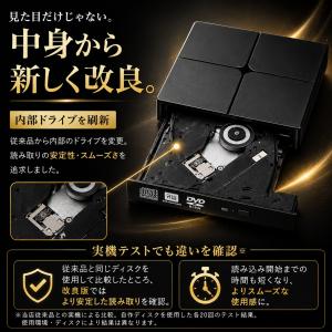 【2026年改良版】dvdドライブ 外付け c...の詳細画像3