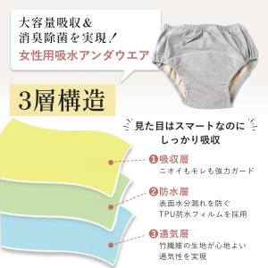 尿漏れパンツ 女性 尿とりパッド 女性用 失禁...の詳細画像5